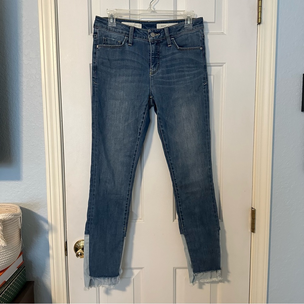 Pilcro Script Skinny Jeans - Picture 3 of 6